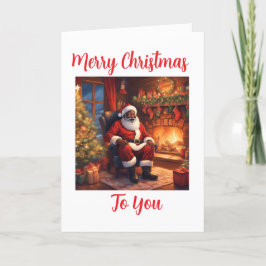 Tarjeta De Agradecimiento Feliz Navidad