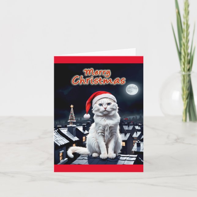 Tarjeta De Agradecimiento feliz navidad (Anverso)