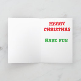 Tarjeta De Agradecimiento Feliz Navidad de ardilla de tierra