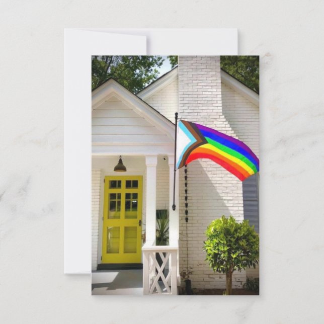 Tarjeta De Agradecimiento ¡Feliz Orgullo!  (Anverso)
