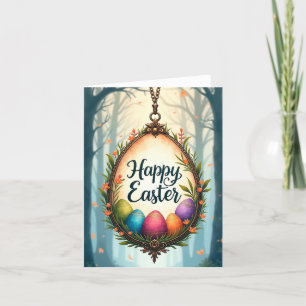 Tarjeta De Agradecimiento Feliz Pascua