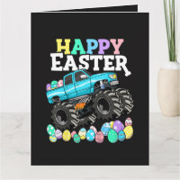 Feliz Pascua Monster Truck Huevos de Pascua