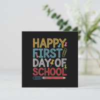 Feliz Primer Día De Clases De Regreso A Clases 