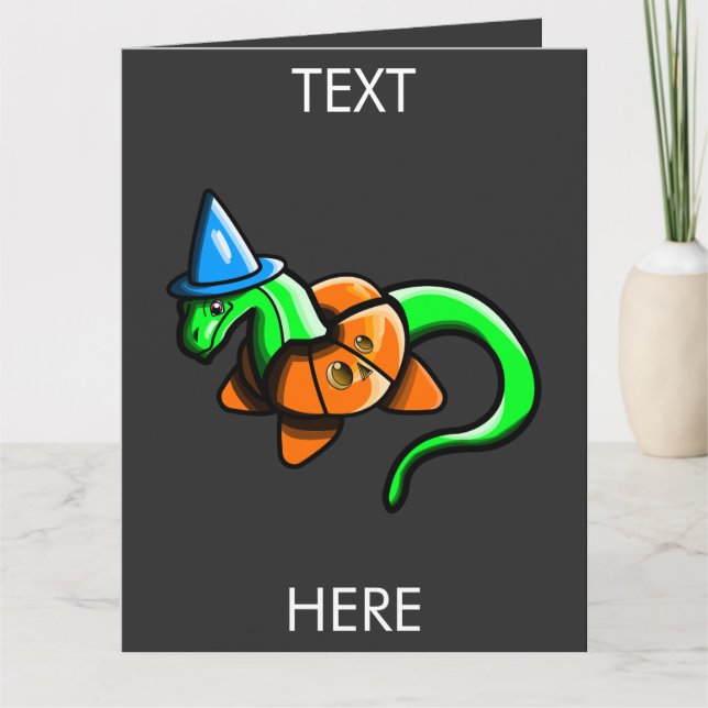 Tarjeta De Agradecimiento ¡Feliz Samhain! (Anverso)