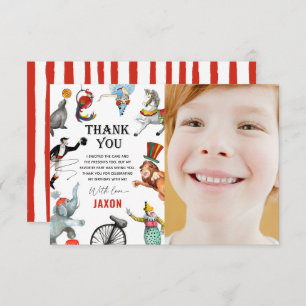 Tarjeta De Agradecimiento Festival del Carnaval de Circo Festival de Anivers