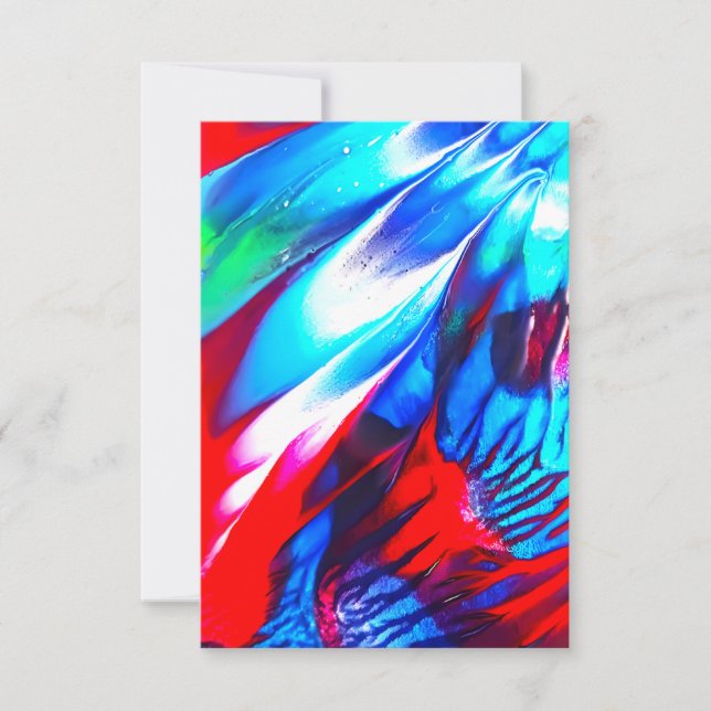 Tarjeta De Agradecimiento Festive Notecard (Anverso)