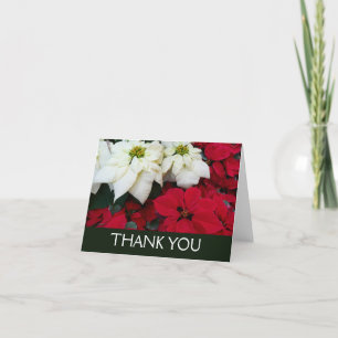 Tarjeta De Agradecimiento Festividades de los Navidades de la posología blan