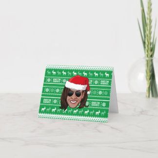 Tarjeta De Agradecimiento Fiesta de Aviadores Kamala Harris