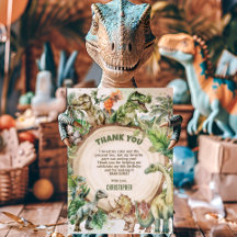Fiesta de cumpleaños de dinosaurios Guay Greenery 