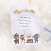 Fiesta de Cumpleaños de Niño con Animales Piratas