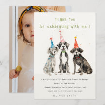 Fiesta de Cumpleaños de Perro Pawty Chic para Niño