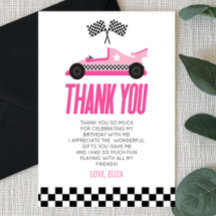 Fiesta de cumpleaños de Racecar Race Race