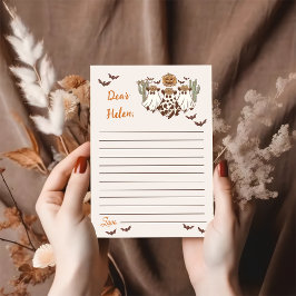 Tarjeta De Agradecimiento Fiesta de Cumpleaños del Vaquero de Halloween Occi