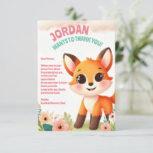 Fiesta de Cumpleaños del Zorro Pequeño y Divertido