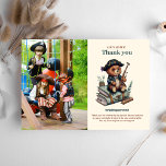 Tarjeta De Agradecimiento Fiesta de cumpleaños temática del oso pirata<br><div class="desc">Amplíe su gratitud con nuestra tarjeta de agradecimiento por la fiesta de cumpleaños temática del oso pirata. Con un diseño lúdico de un oso pirata, esta tarjeta es la manera perfecta de decir "Gracias" a todos los jóvenes bucaneros e invitados que se unieron a la celebración de los balbuceos. Personalice...</div>