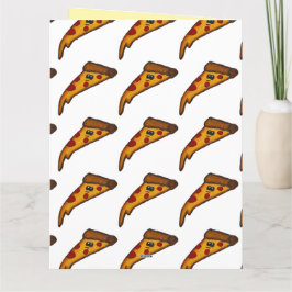 Tarjeta De Agradecimiento Fiesta de Pizza Gracias