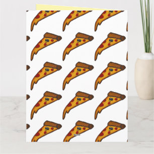 Tarjeta De Agradecimiento Fiesta de Pizza Gracias