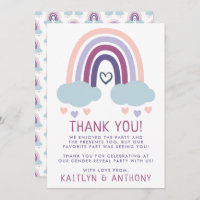 Fiesta de revelación de género agudo y bajo arco i