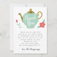 Fiesta del té Baby Shower