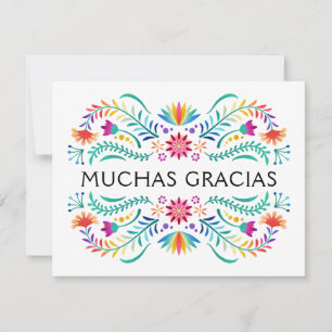 Tarjeta De Agradecimiento Fiesta Floral Birthday Shower Boda