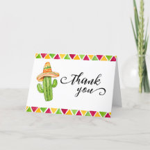 Fiesta mexicana Cactus Taco 'Bout A Baby Shower