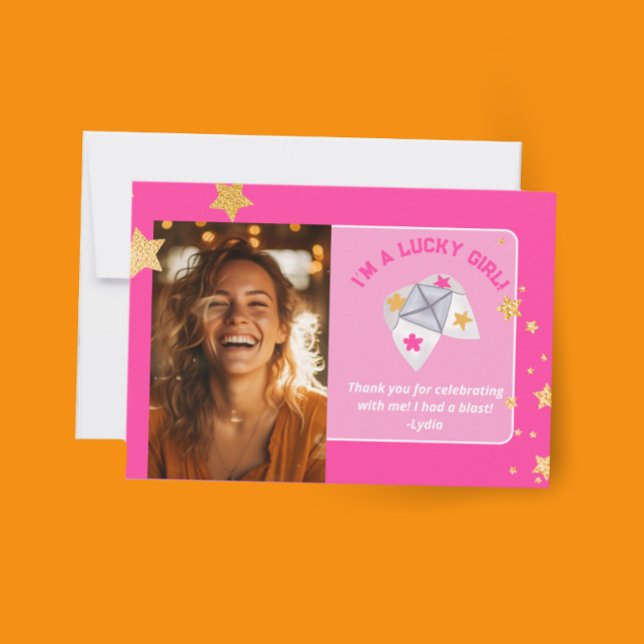 Tarjeta De Agradecimiento Fiesta Retro de los 90 Gracias (Subido por el creador)