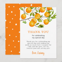 Fiesta Rustica de Cumpleaños Cítrico