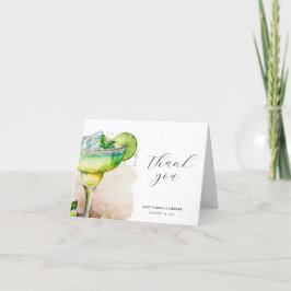 Tarjeta De Agradecimiento Fiesta Tequila Bridal Shower