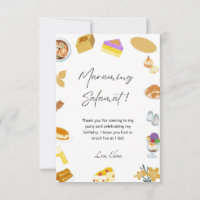 Filipinas: Gracias por tarjeta, comida filipina