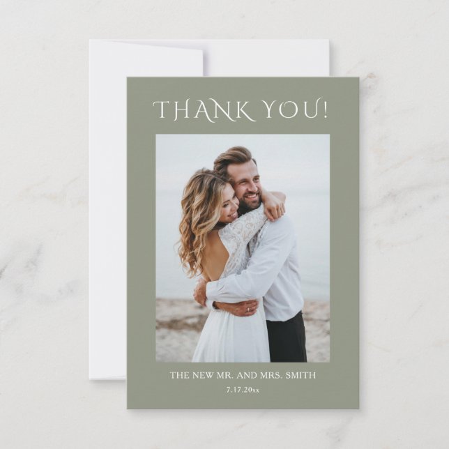 Tarjeta De Agradecimiento  Fine Art Magnolia Flowers Wedding Thank You Card (Anverso)
