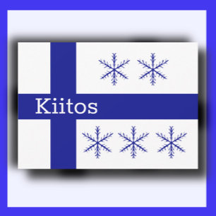 Tarjeta De Agradecimiento Finlandés