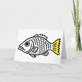 Tarjeta De Agradecimiento Fish Greeting card