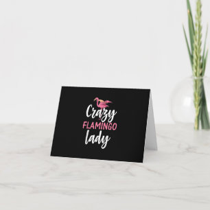 Tarjeta De Agradecimiento Flamingo - Regalos Locos de las damas de flamenco