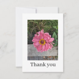 Tarjeta De Agradecimiento Flat Thank You Card