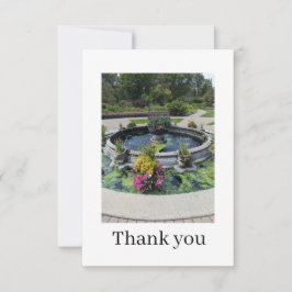 Tarjeta De Agradecimiento Flat Thank You Card
