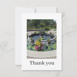 Tarjeta De Agradecimiento Flat Thank You Card