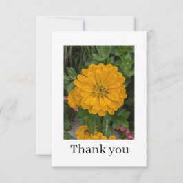 Tarjeta De Agradecimiento Flat Thank You Card