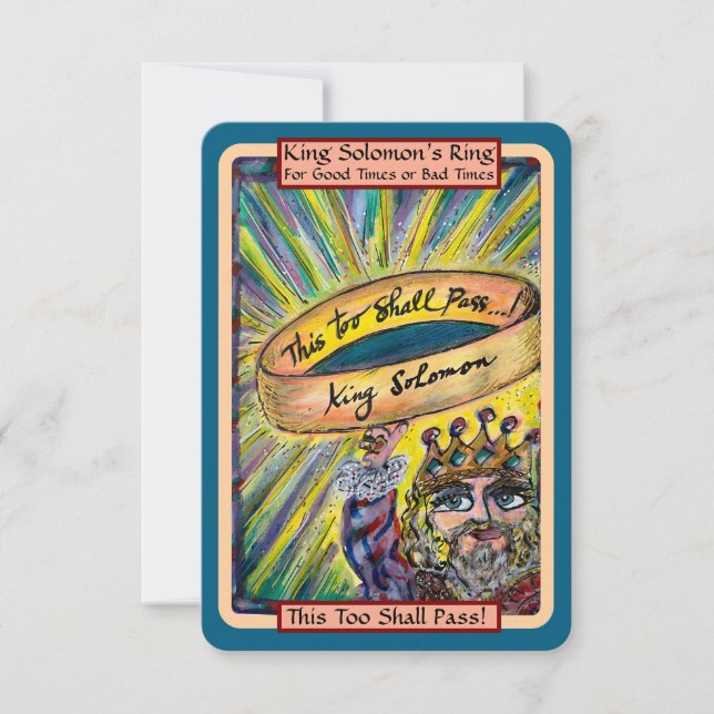 Tarjeta De Agradecimiento Flat Thank You Note of Encouragement (Anverso)