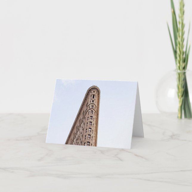 Tarjeta De Agradecimiento Flatiron building  (Anverso)