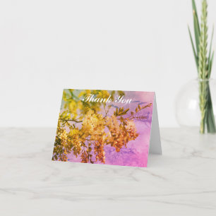 Tarjeta De Agradecimiento Flor blanca Flores Flores Flores Arte Gracias Tarj