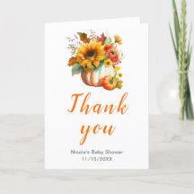 Flor de calabaza Baby Shower