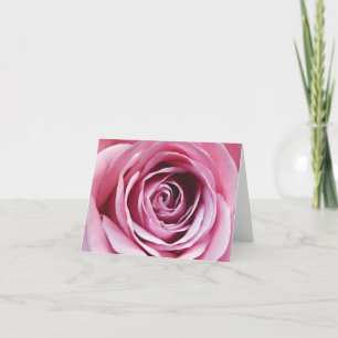 Tarjeta De Agradecimiento Flor de jardín rosa Rose detalles adorables diseño