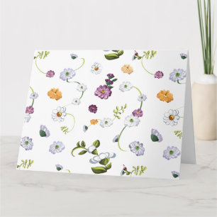 Tarjeta De Agradecimiento Flor de margarita 2