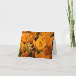 Tarjeta De Agradecimiento Flor Notecard