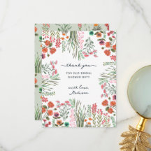 Flor silvestre ducha de novia