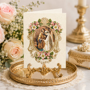 Tarjeta de agradecimiento floral elegante para bod
