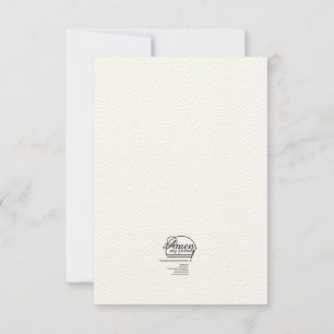 Tarjeta De Agradecimiento Floral en blanco Alterado arte fotográfico Notecar