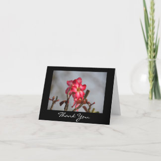 Tarjeta De Agradecimiento Floral Gracias