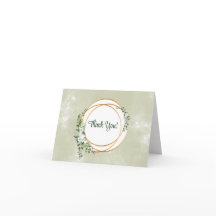 Floral gracias con un toque de oro