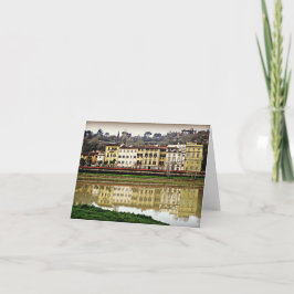 Tarjeta De Agradecimiento Florencia, Italia